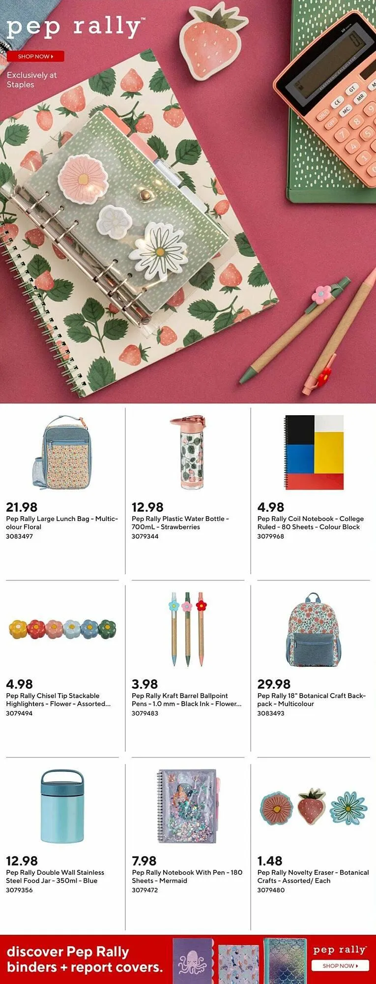 Staples flyer from August 22 to August 29 2024 - flyer page 12