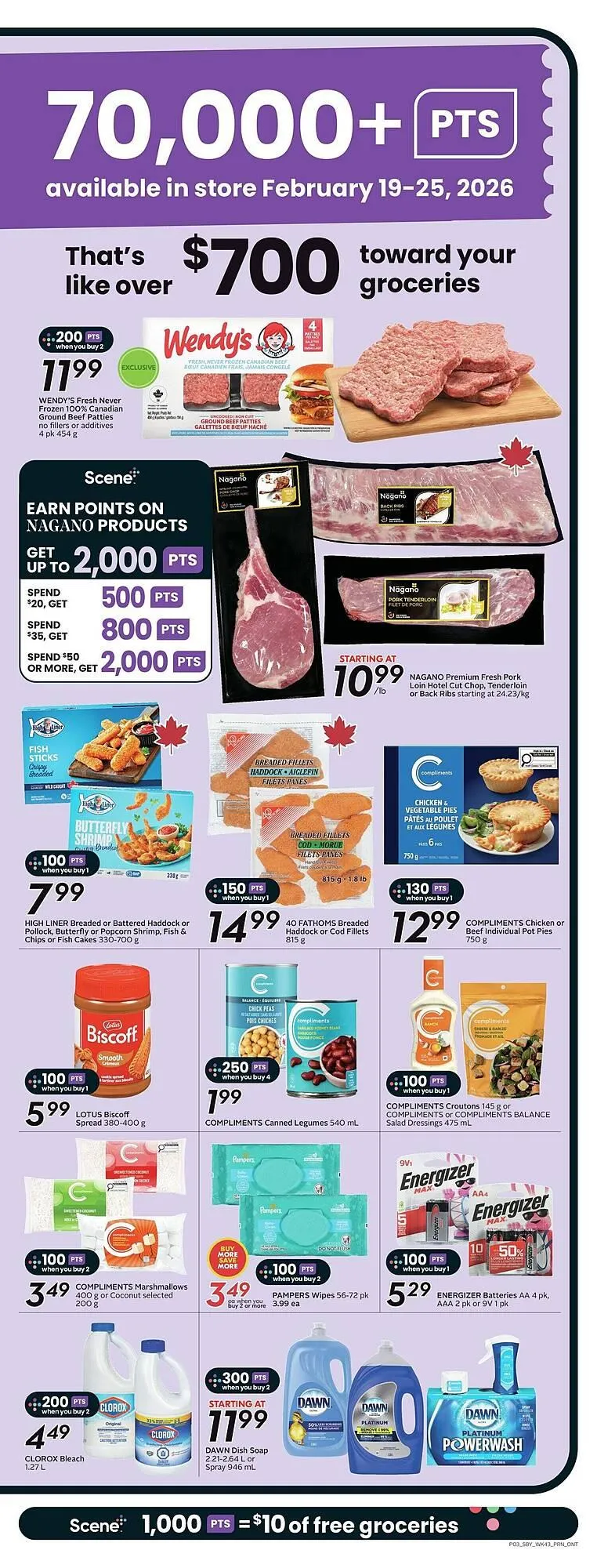 Sobeys flyer from February 20 to February 27 2026 - flyer page 7