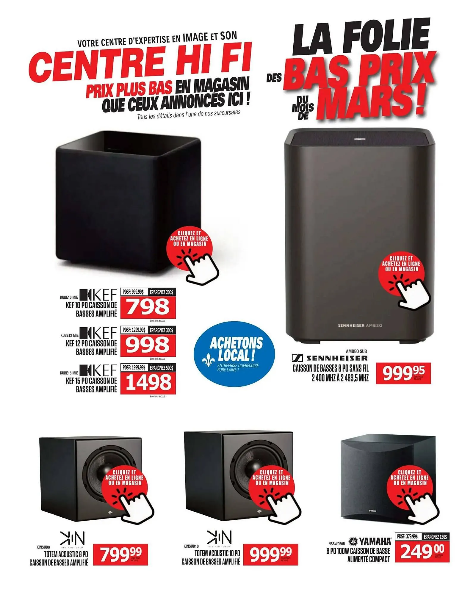 Centre Hi-Fi flyer from March 7 to March 13 2025 - flyer page 33