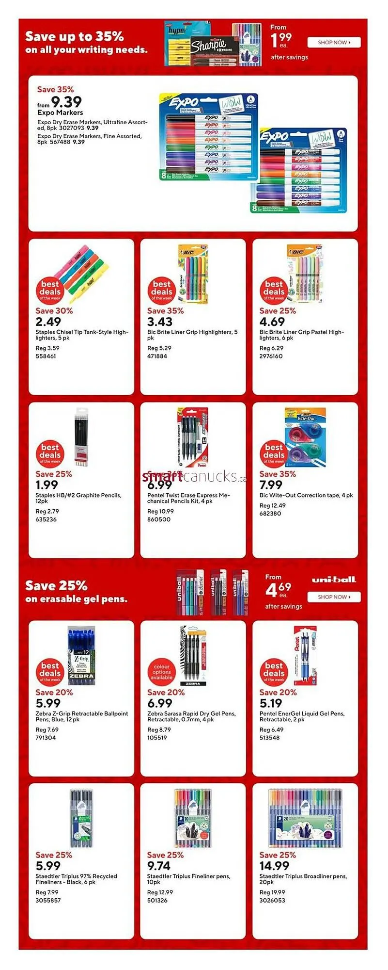 Staples flyer from September 5 to September 11 2025 - flyer page 10