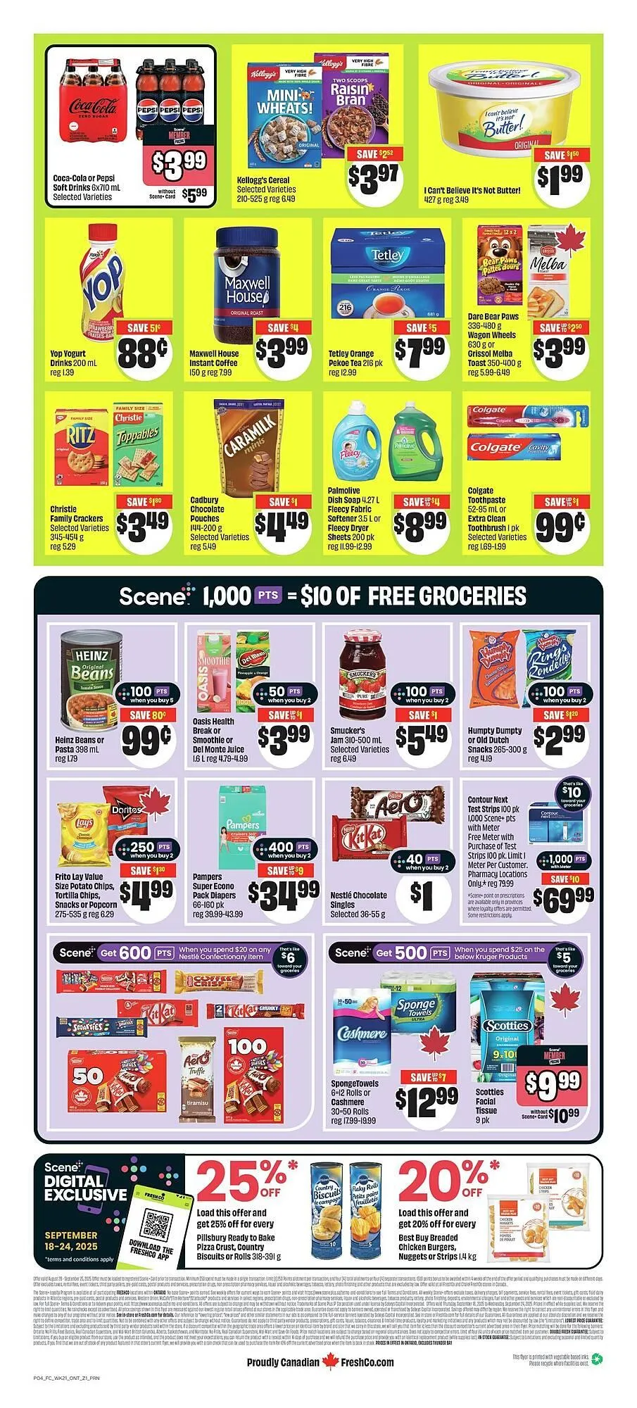 FreshCo flyer from September 18 to September 25 2025 - flyer page 2