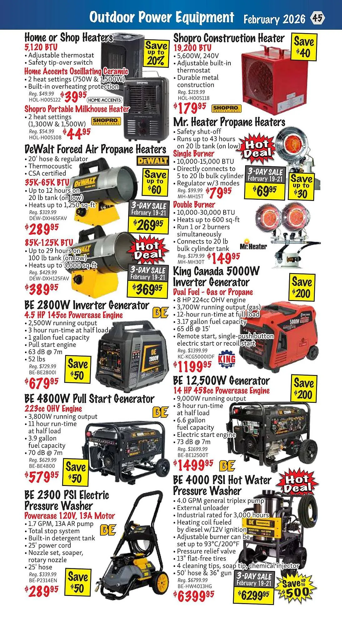 KMS Tools flyer from February 1 to February 28 2026 - flyer page 45