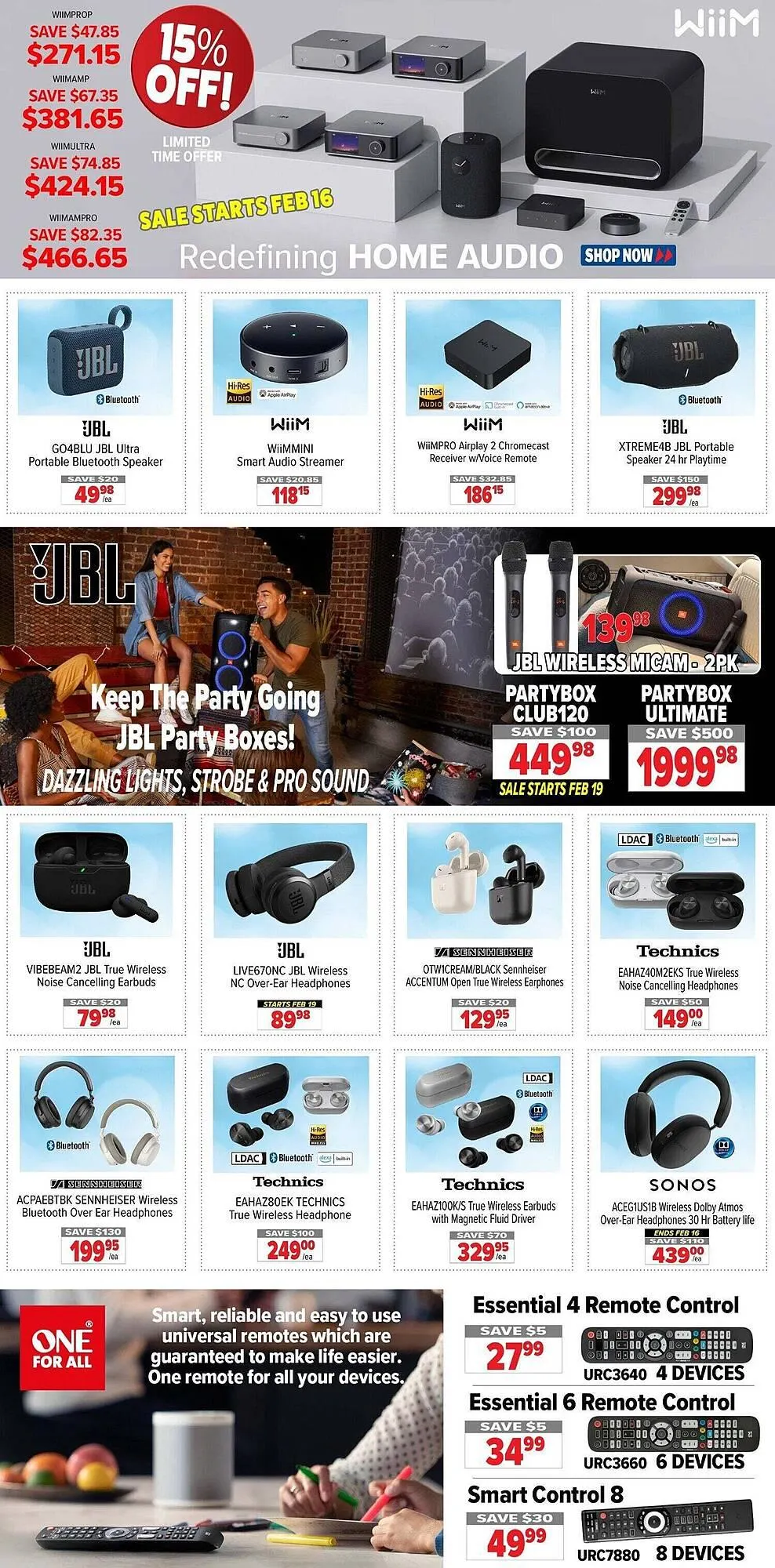 2001 Audio Video flyer from February 13 to February 20 2026 - flyer page 6