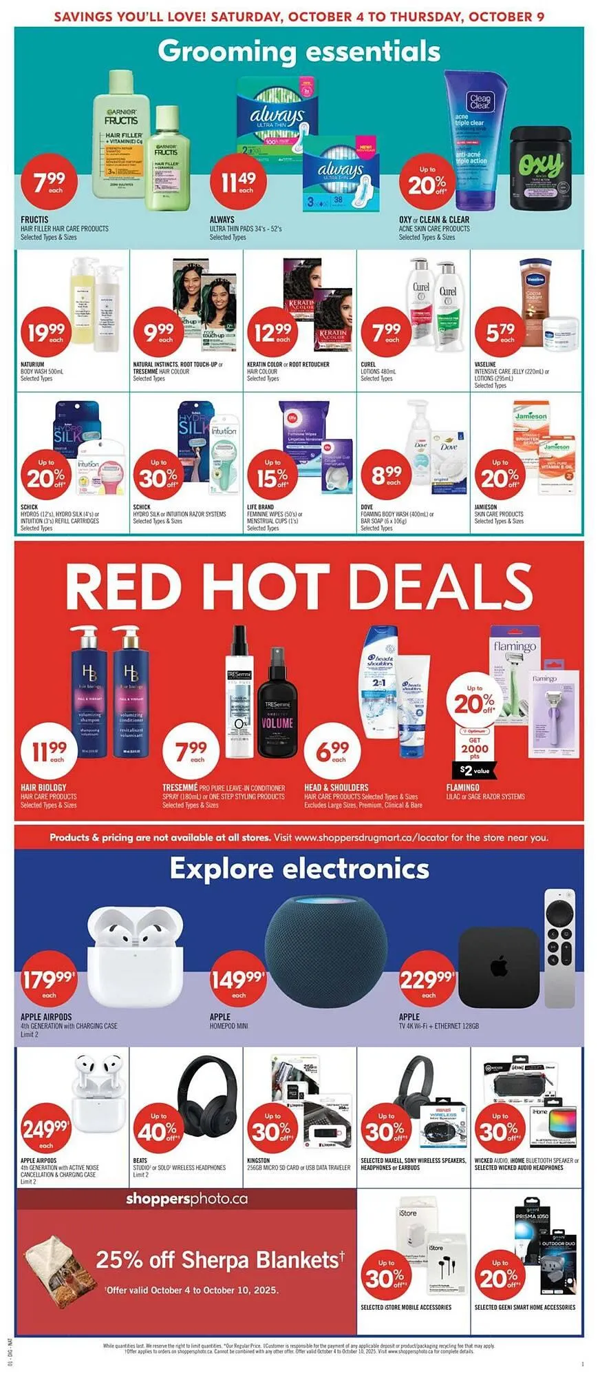 Shoppers Drug Mart flyer from October 4 to October 10 2025 - flyer page 11