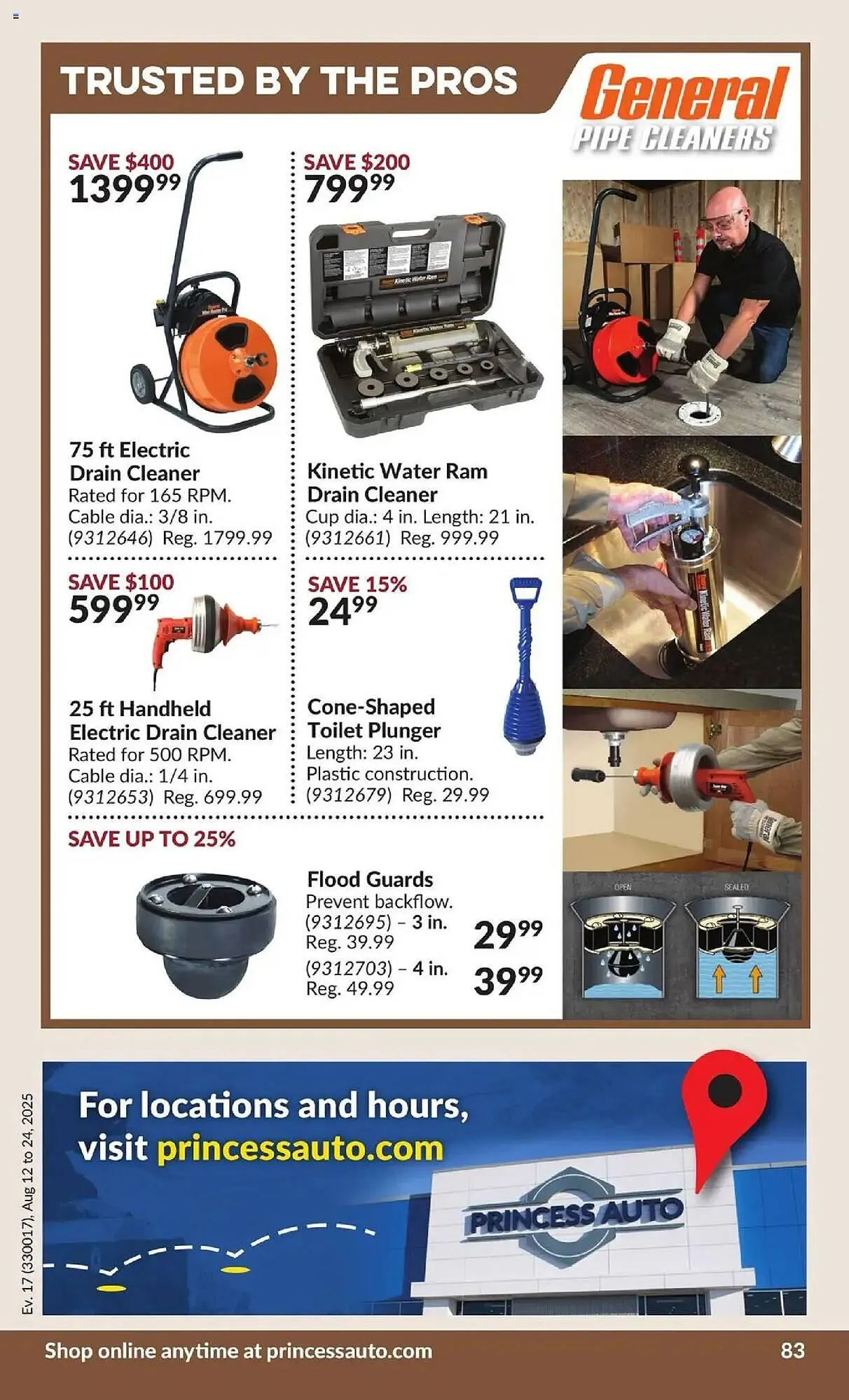 Princess Auto flyer from August 12 to August 25 2025 - flyer page 87