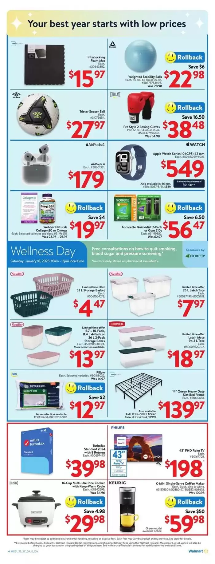 Walmart flyer from January 9 to January 15 2025 - flyer page 5