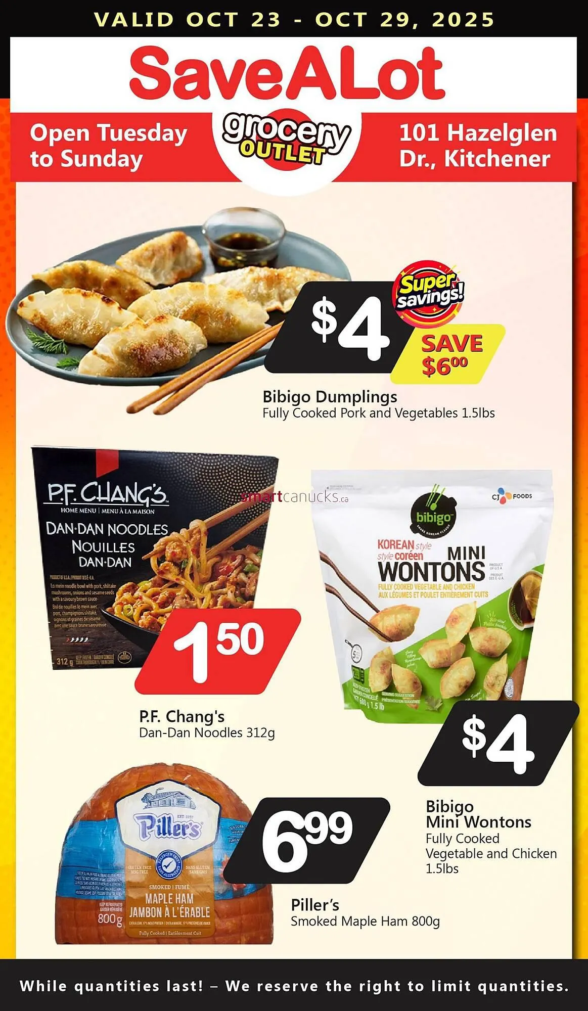 Save on Foods flyer from October 23 to October 29 2025 - flyer page 1