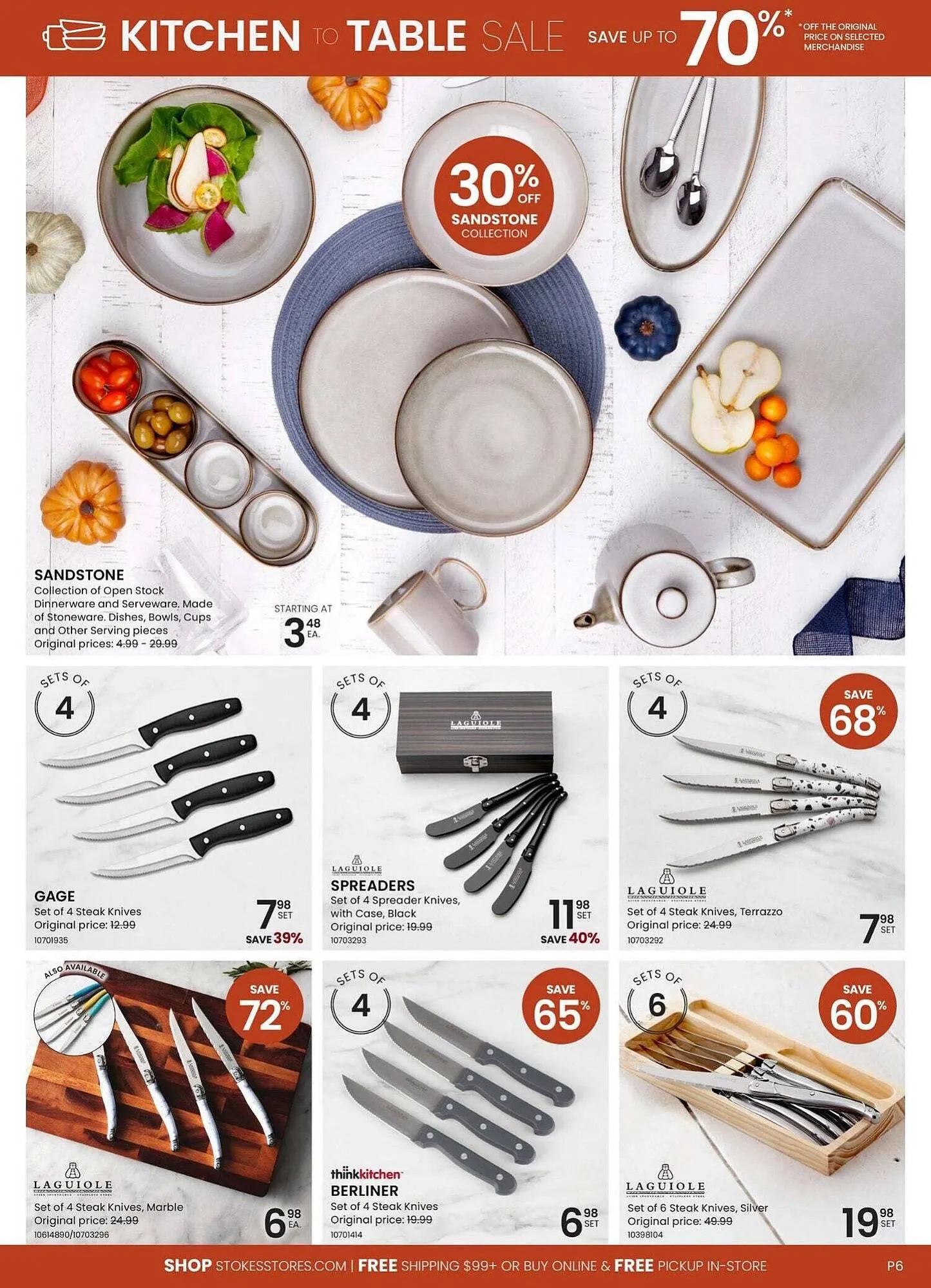 Stokes flyer from October 1 to October 15 2025 - flyer page 6