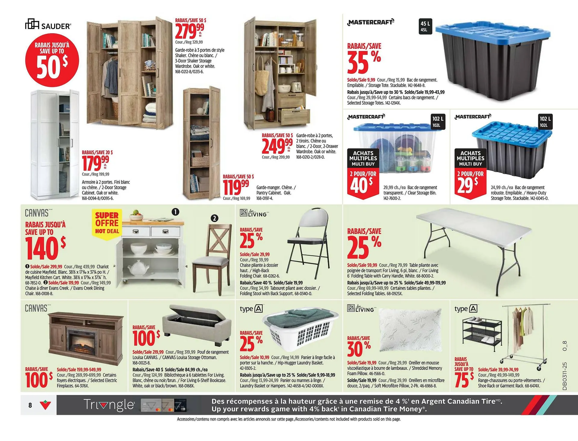 Canadian Tire flyer from March 6 to March 12 2025 - flyer page 8