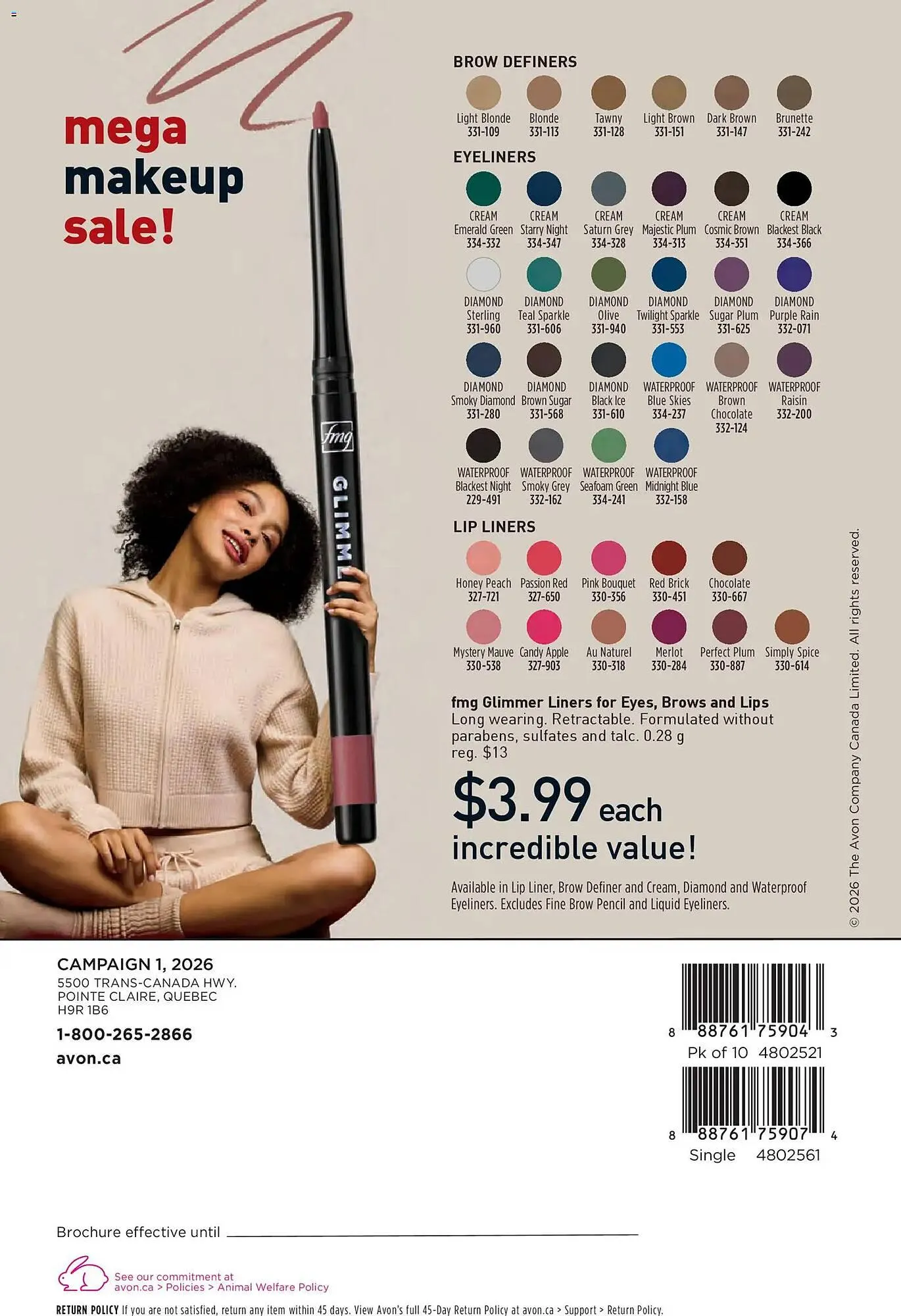 AVON flyer from January 1 to January 15 2026 - flyer page 164
