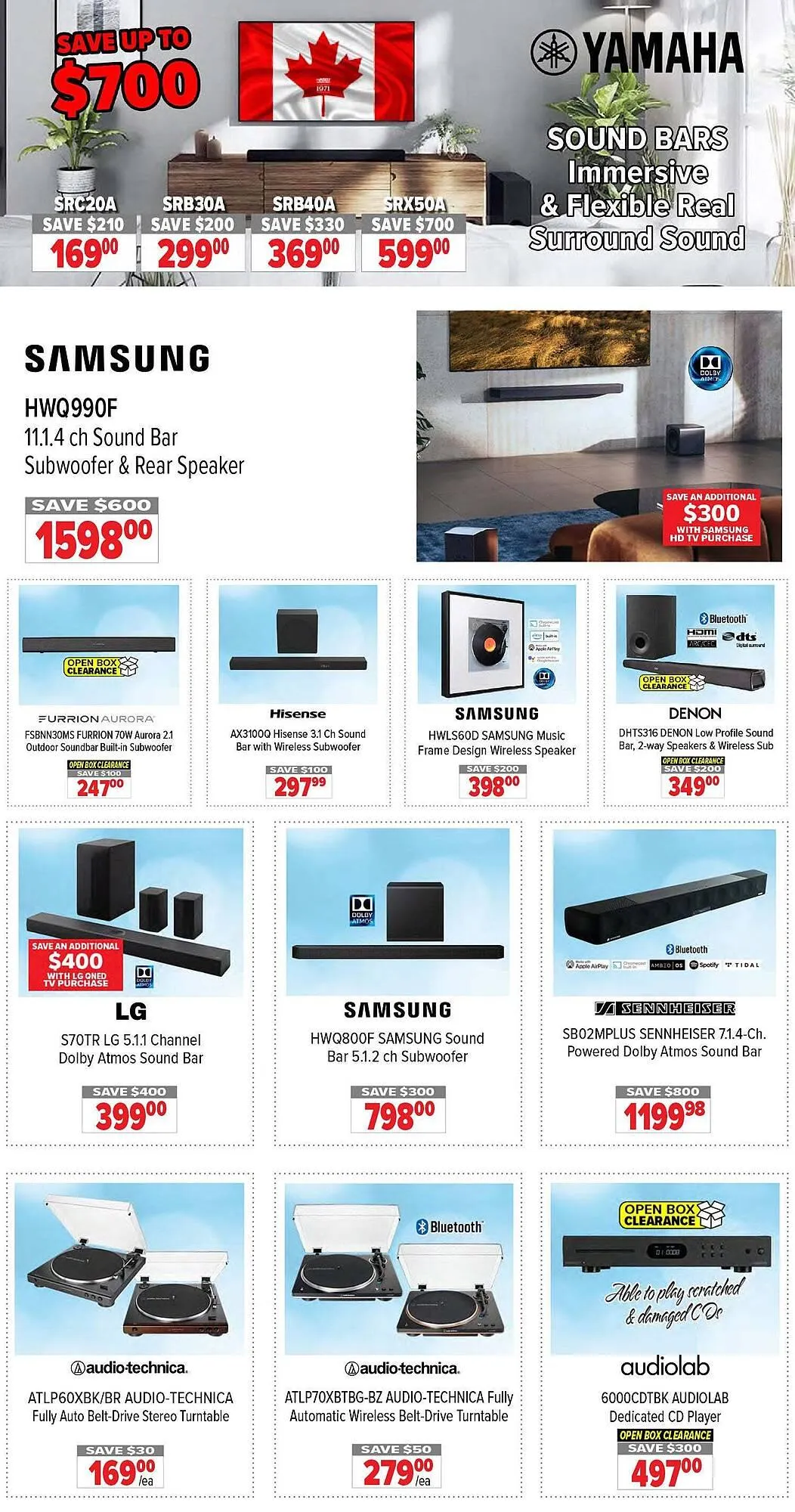 2001 Audio Video flyer from January 2 to January 9 2026 - flyer page 5