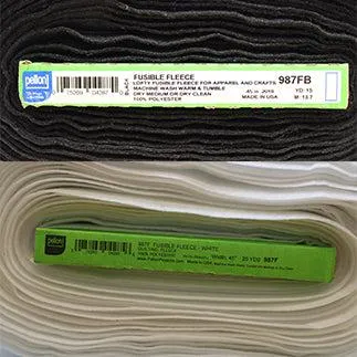 Fusible Fleece - Padding and Quilting - Pellon 987F
