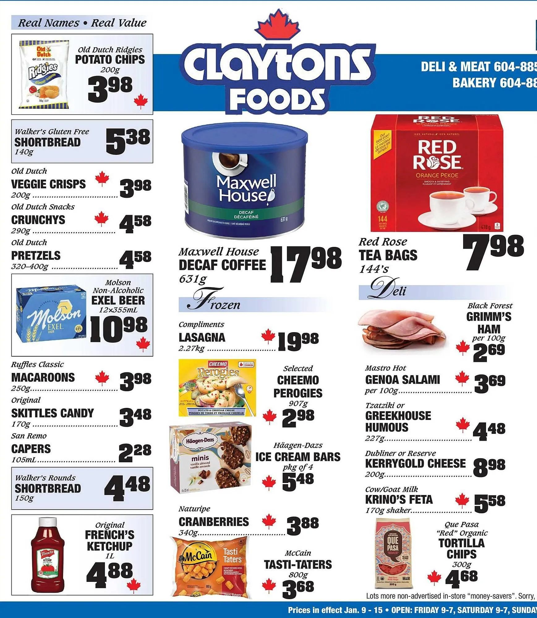Claytons Heritage Market flyer from January 9 to January 15 2026 - flyer page 2