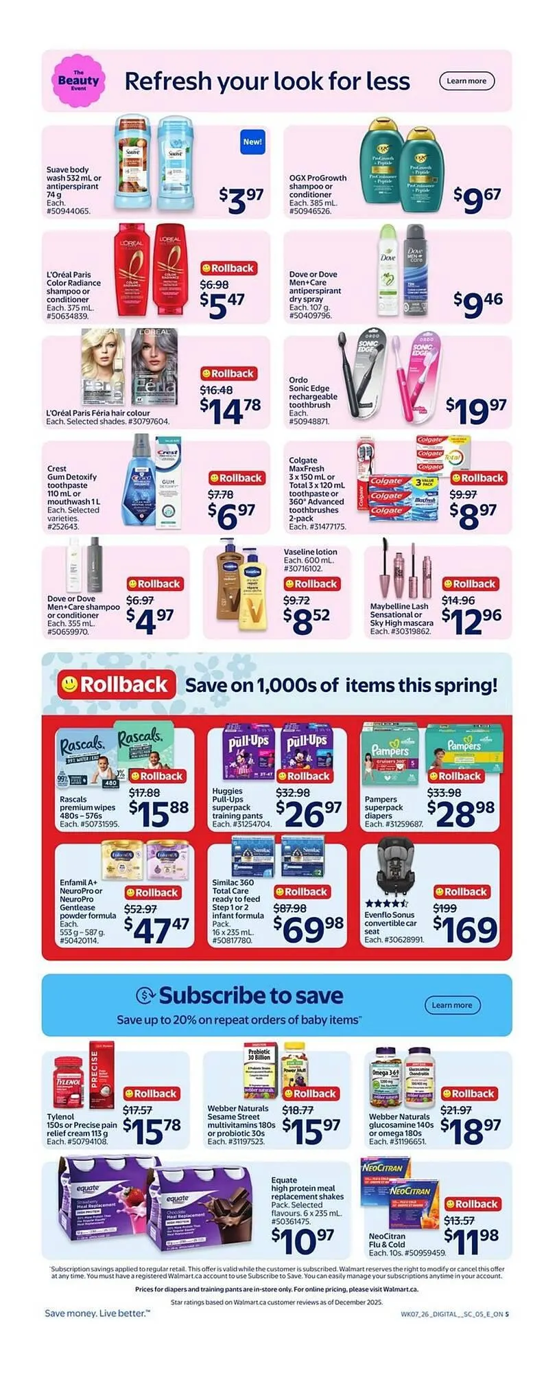 Walmart flyer from March 12 to March 18 2026 - flyer page 9