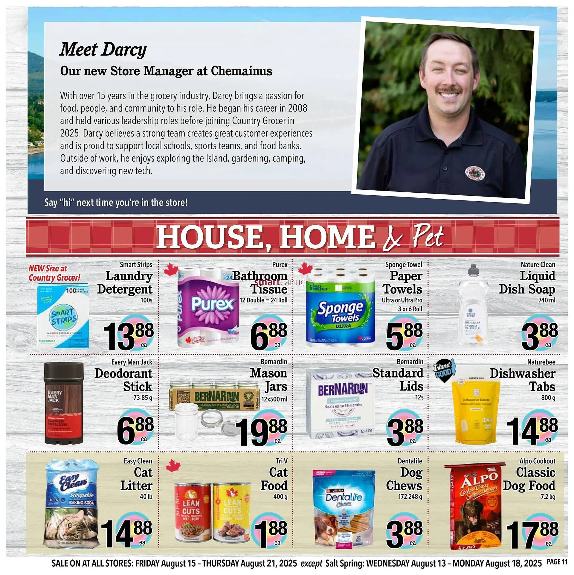 Country Grocer flyer from August 14 to August 20 2025 - flyer page 11
