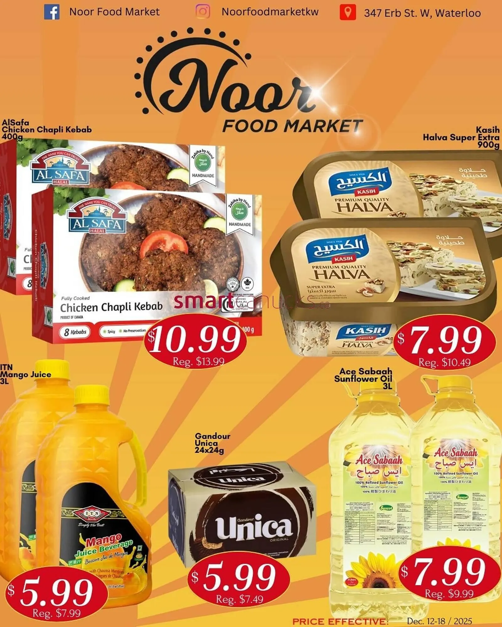 Noor Food Market flyer from December 12 to December 18 2025 - flyer page 1