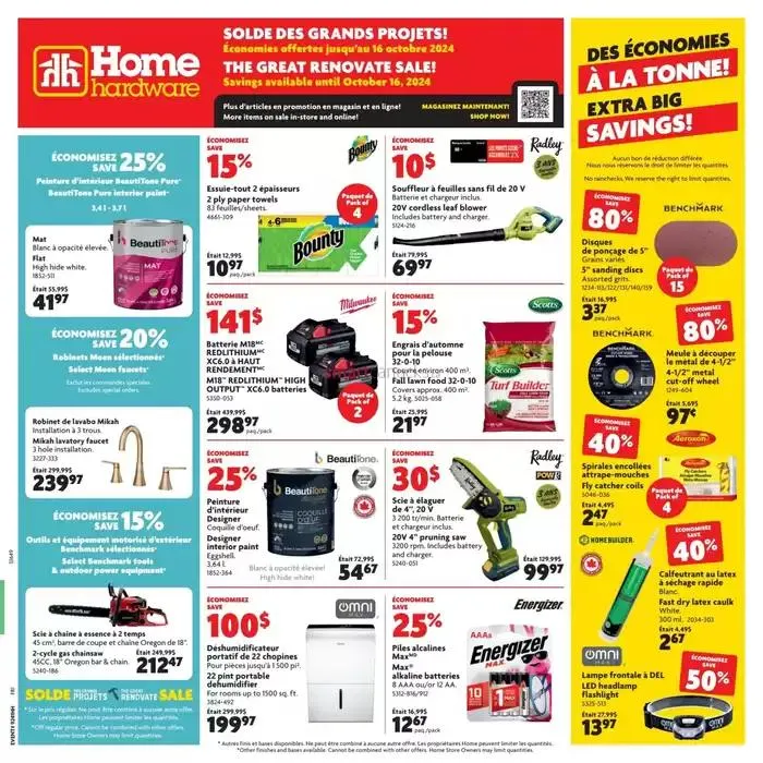 Current bargains and offers from October 10 to October 16 2024 - flyer page 1