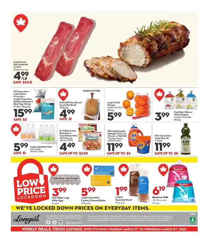 Weekly Flyer from March 13 to March 19 2025 - flyer page 2