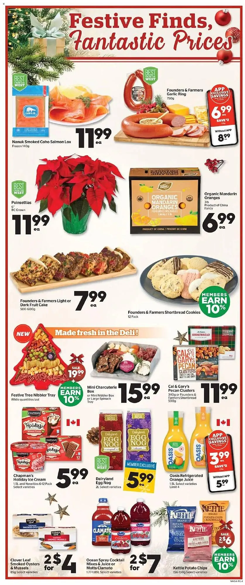 Calgary Co-op flyer from November 27 to December 4 2025 - flyer page 4