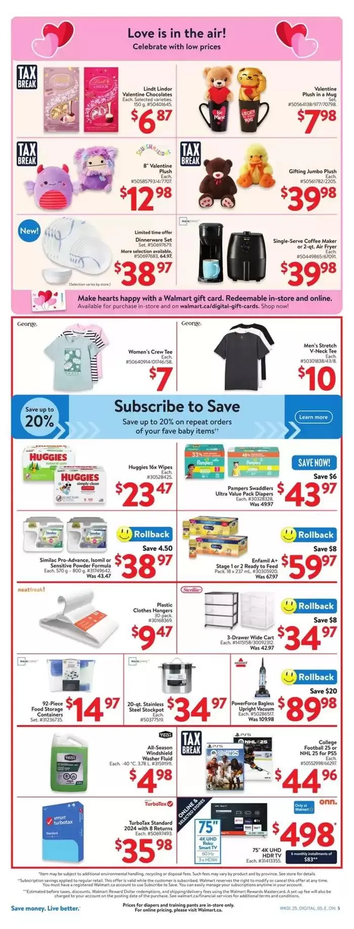 Walmart flyer from January 29 to February 12 2025 - flyer page 9