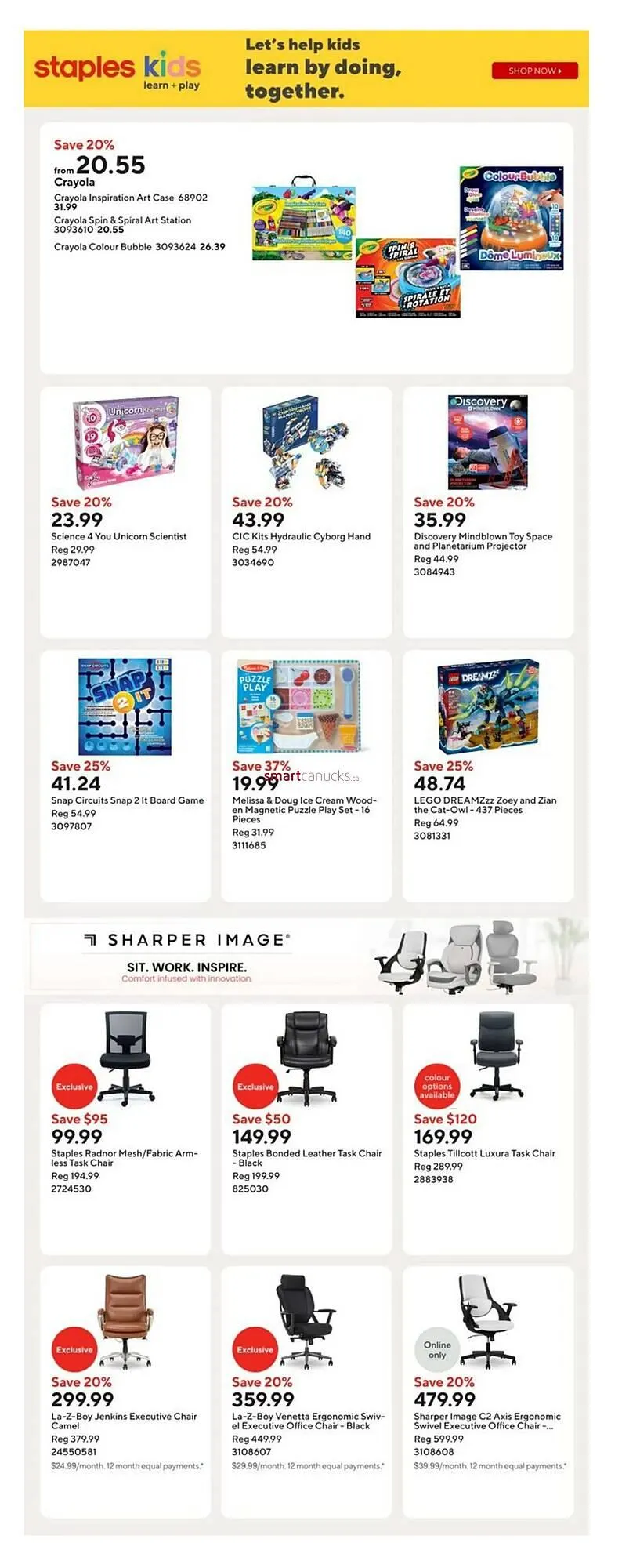 Staples flyer from October 31 to November 6 2025 - flyer page 13