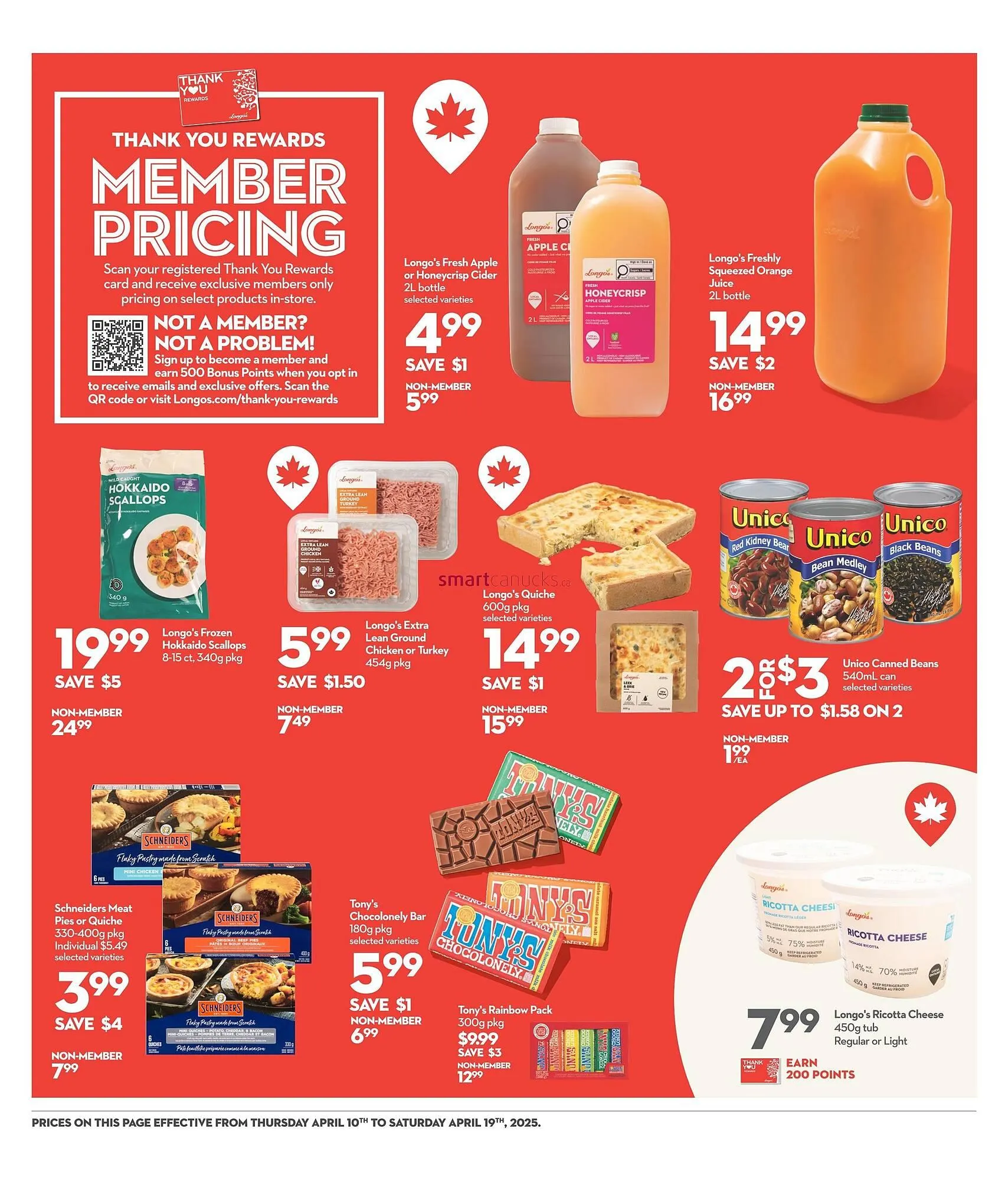 Longo's flyer from April 10 to April 16 2025 - flyer page 10