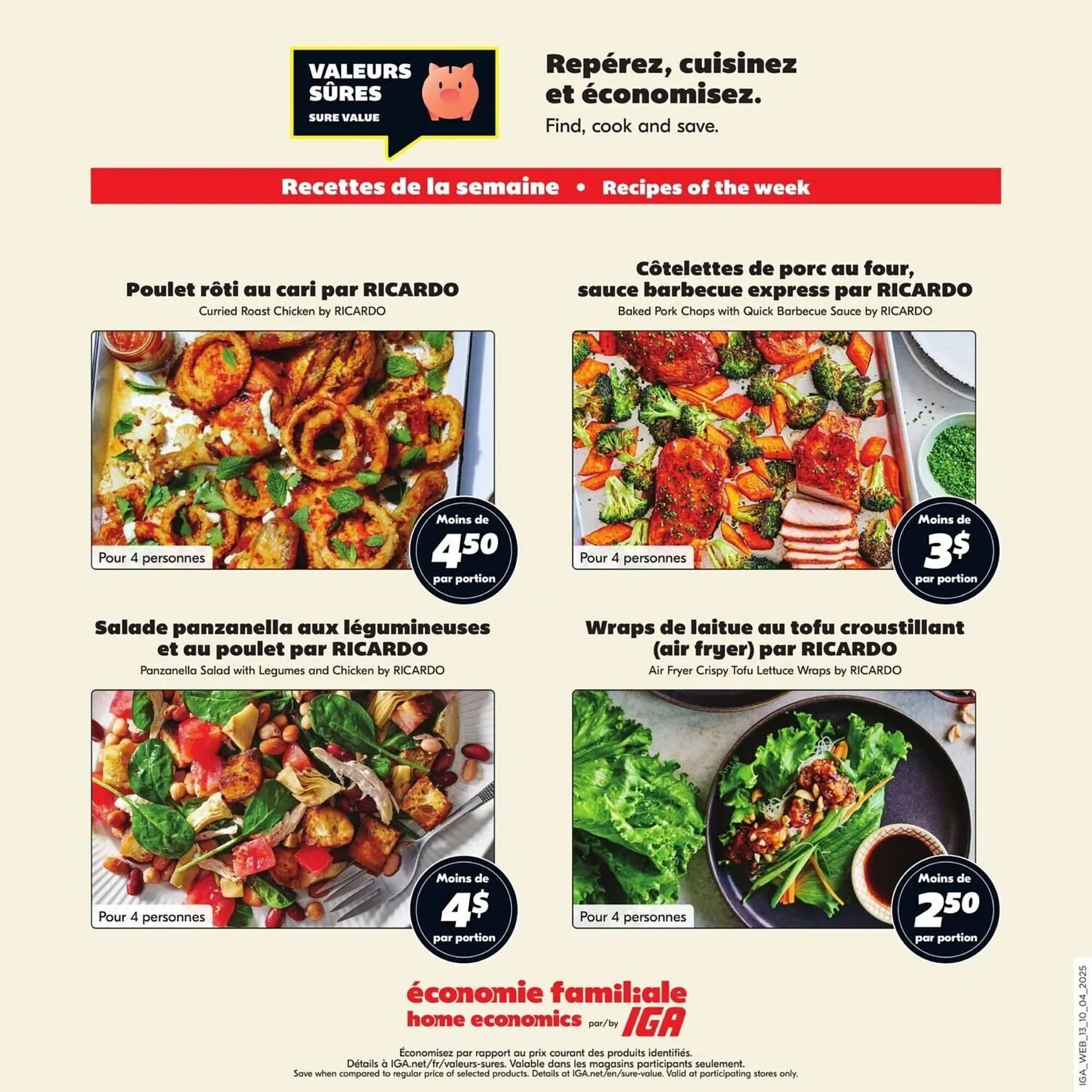 IGA flyer from April 10 to April 24 2025 - flyer page 34