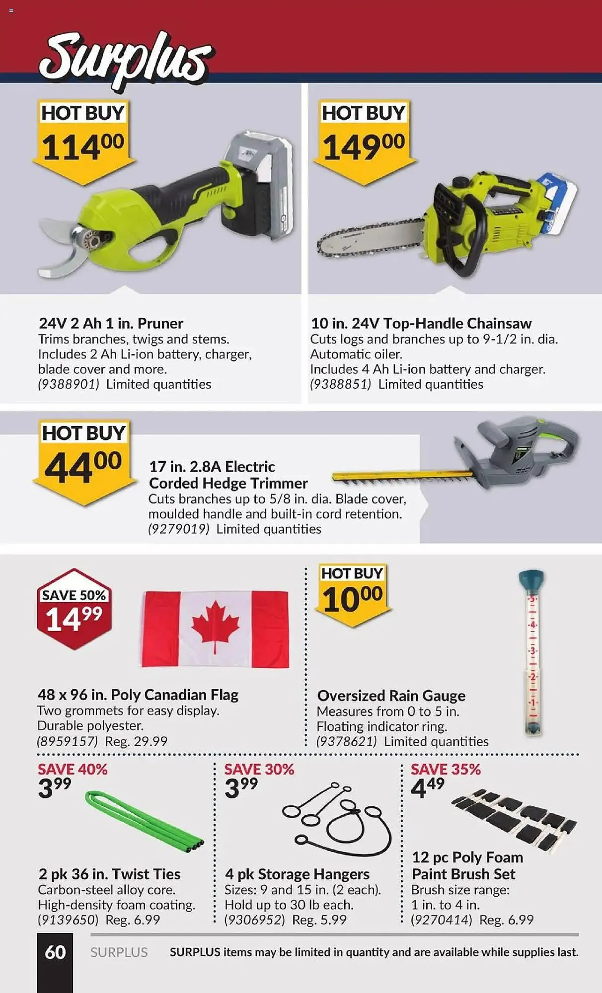 Princess Auto flyer from April 22 to May 4 2025 - flyer page 65