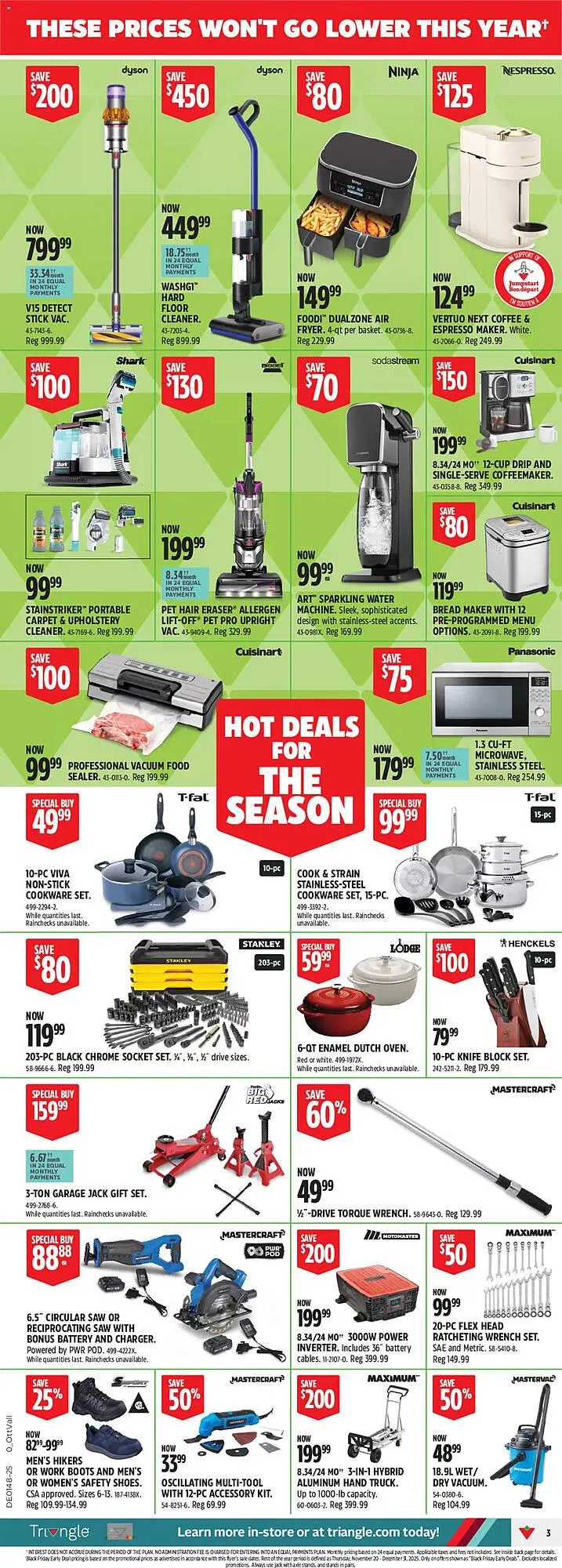 Canadian Tire flyer from November 20 to November 26 2025 - flyer page 3