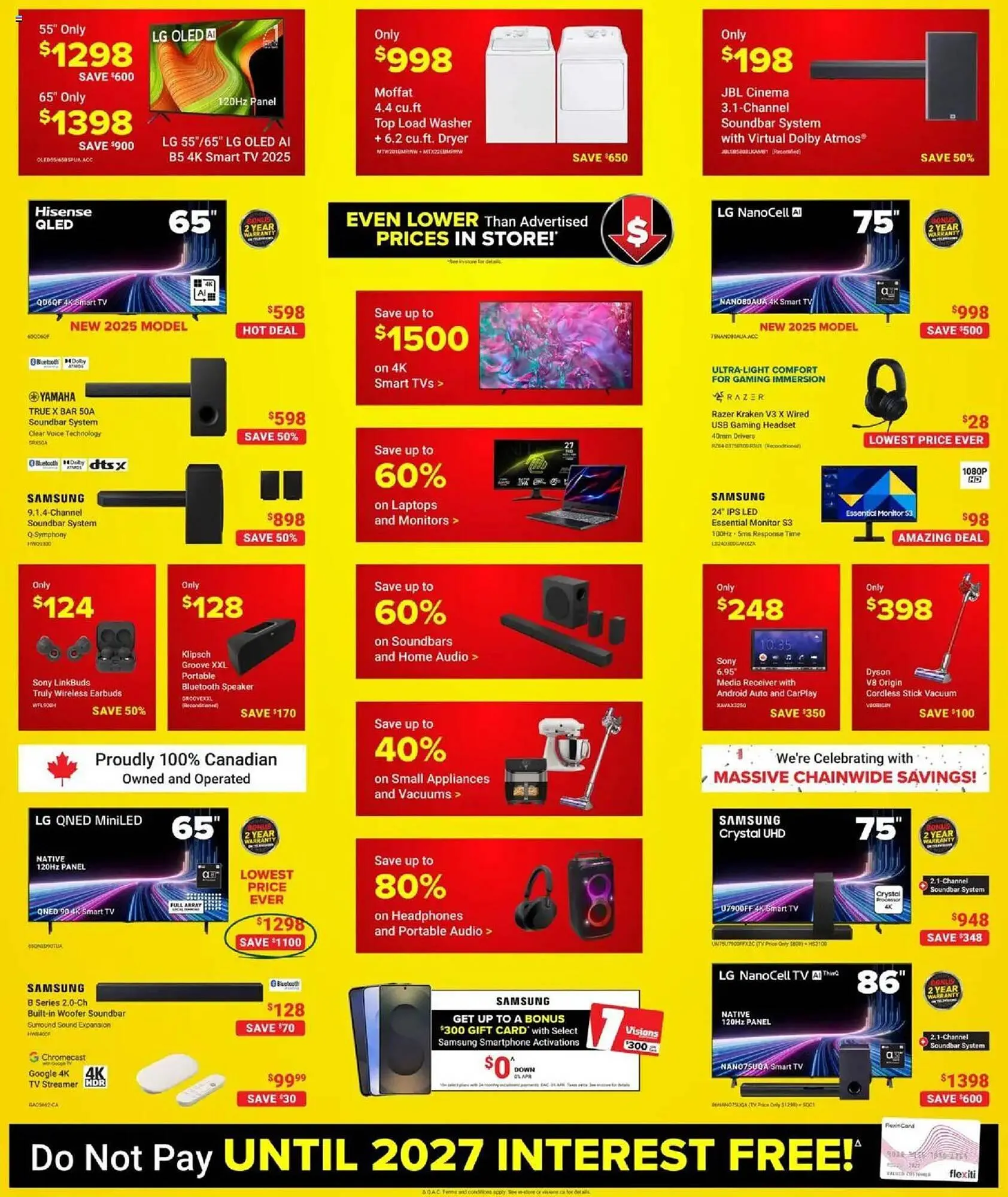 Visions Electronics flyer from August 29 to September 5 2025 - flyer page 2