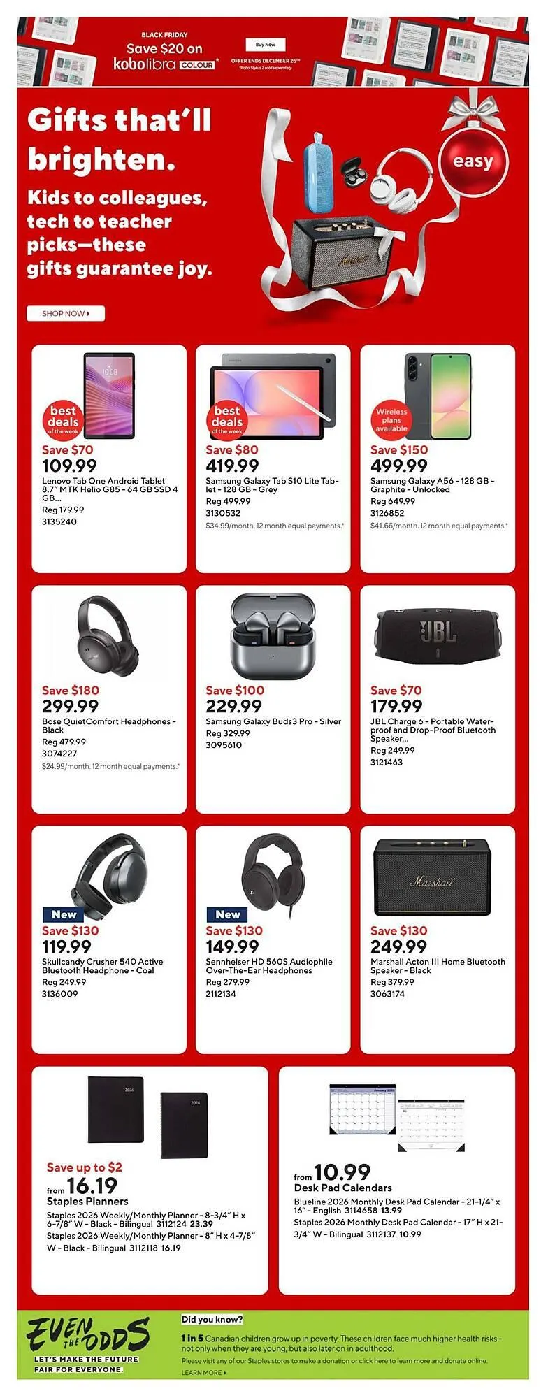 Staples flyer from December 19 to December 26 2025 - flyer page 9