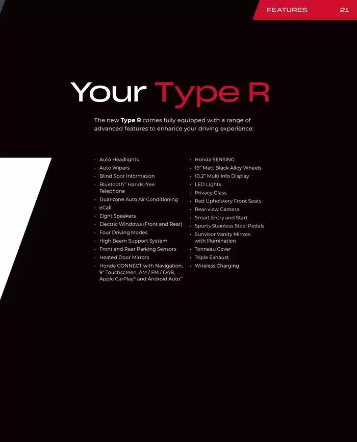 Honda Civic Type R from February 28 to February 28 2026 - flyer page 21