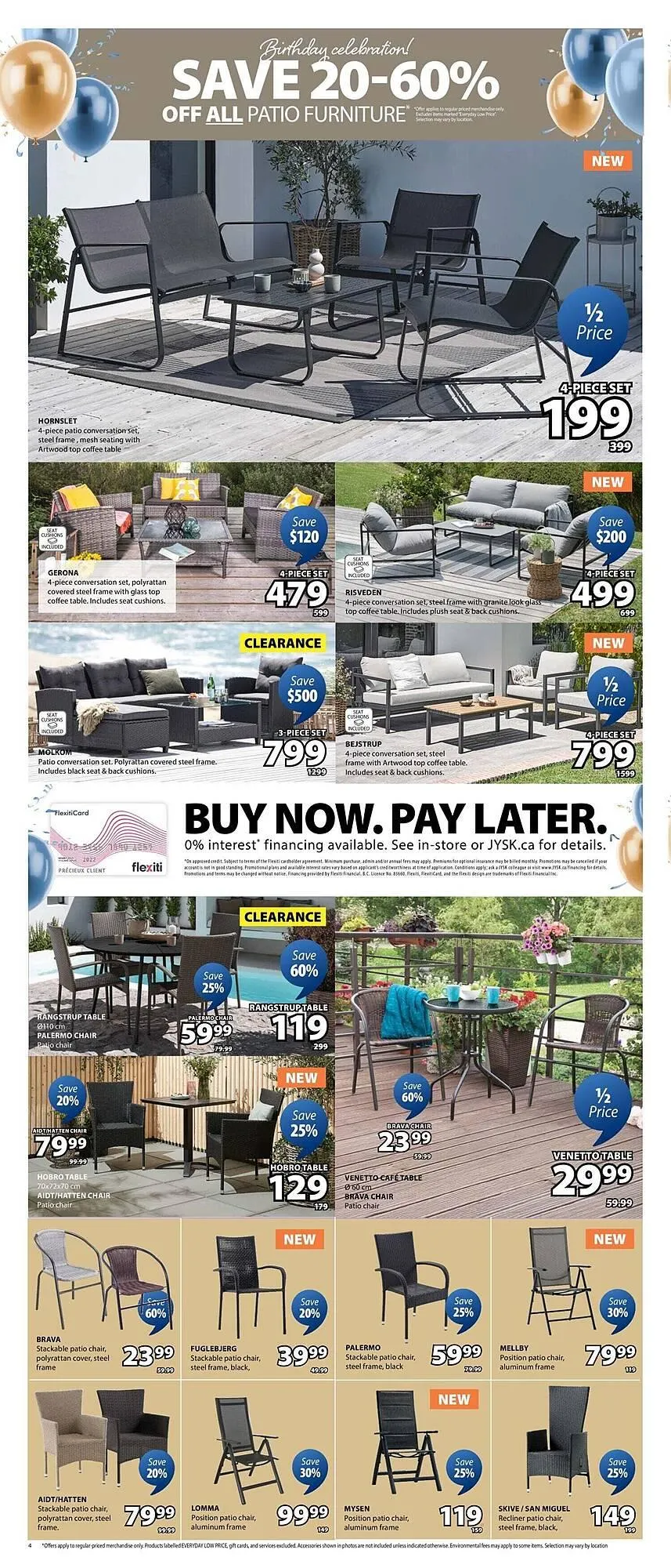 JYSK flyer from April 25 to May 2 2025 - flyer page 4