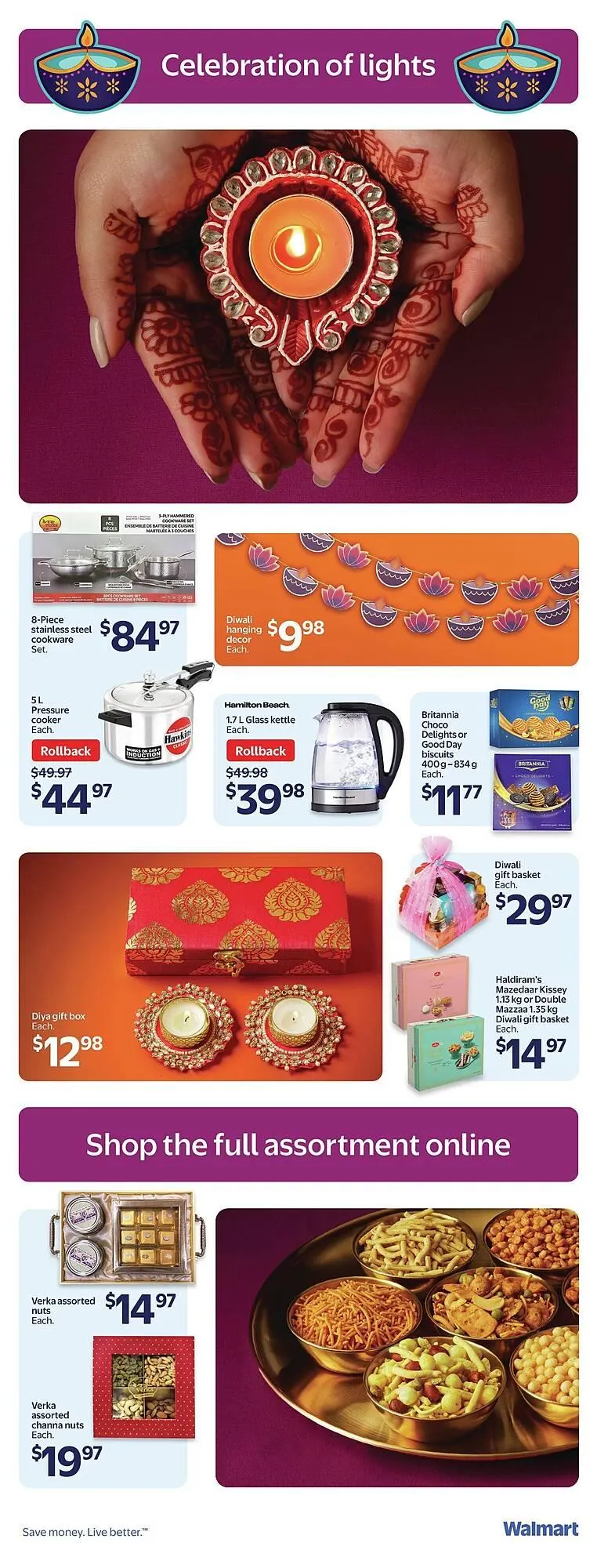 Walmart flyer from October 16 to October 20 2025 - flyer page 1
