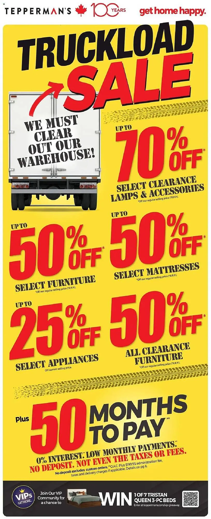 Tepperman's flyer from October 16 to October 22 2025 - flyer page 1