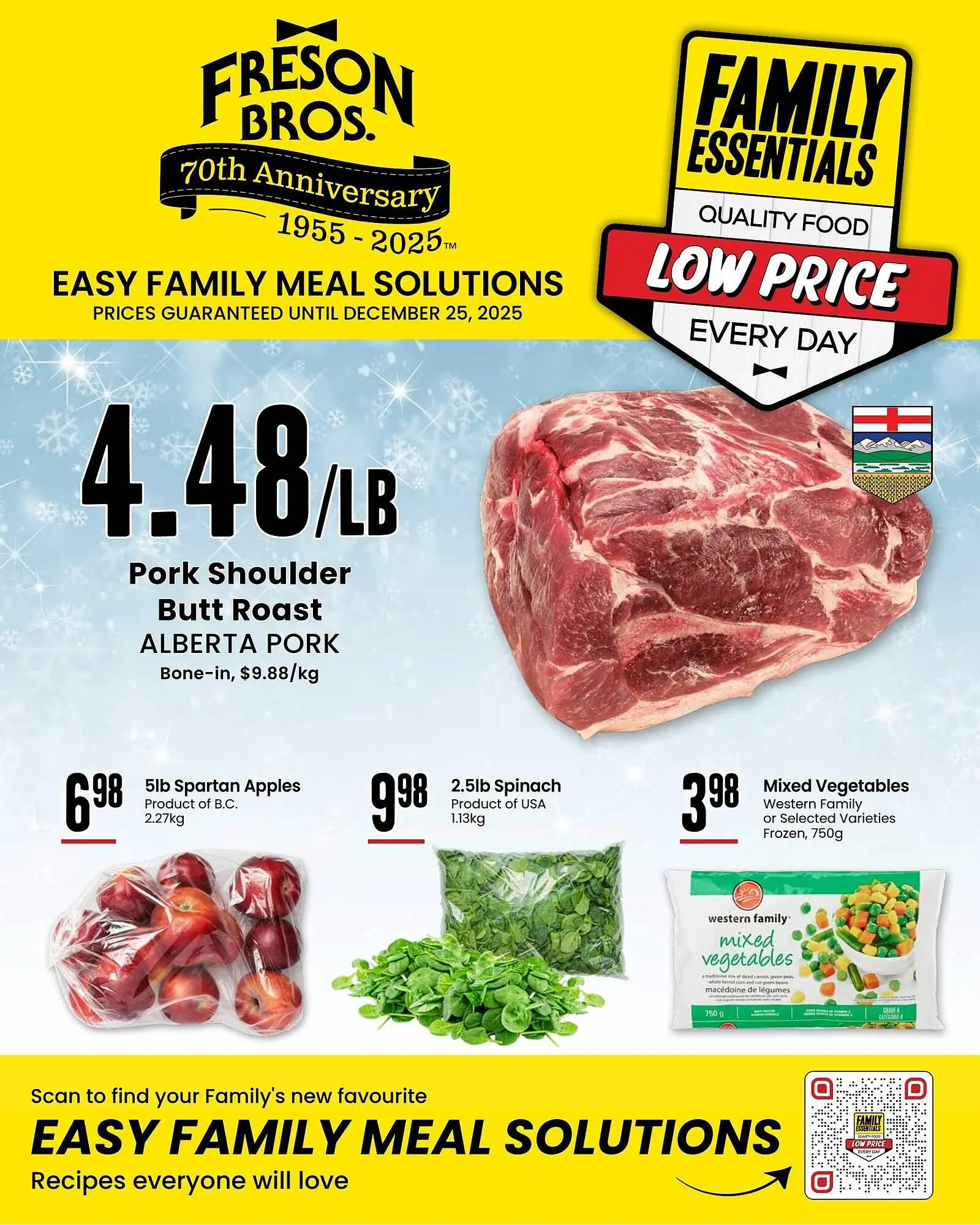 Freson Bros flyer from November 23 to December 6 2025 - flyer page 1
