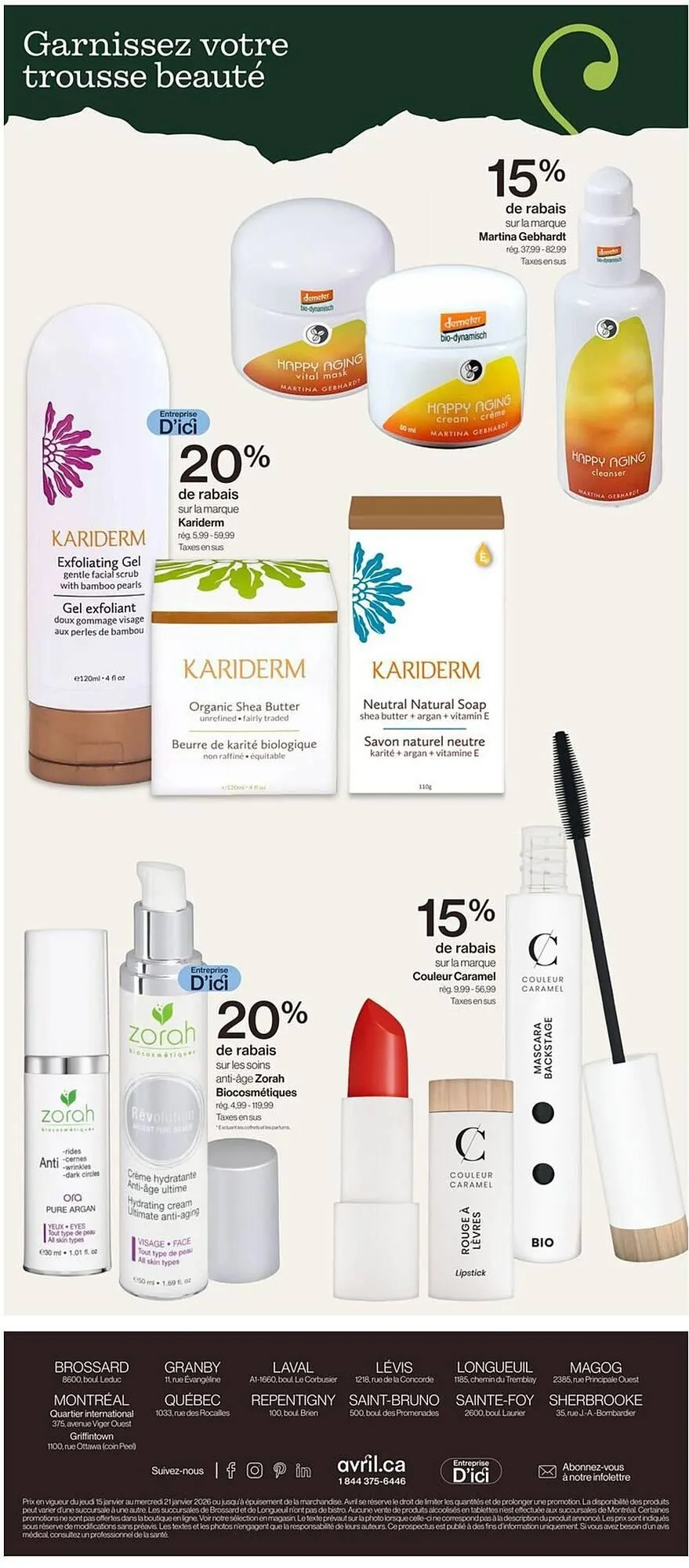 Avril flyer from January 15 to January 21 2026 - flyer page 12