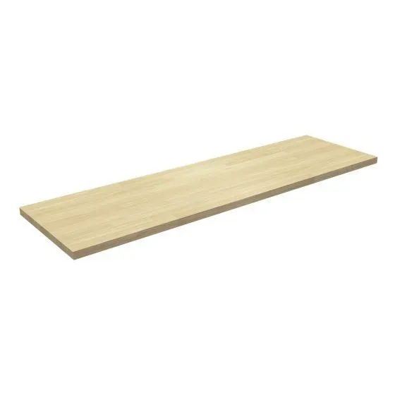 Comptoir en bois d'hévéa jointé
