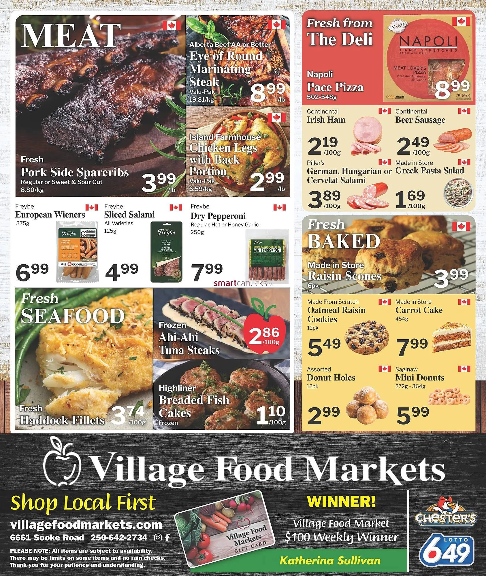 Village Food Markets flyer from February 25 to March 3 2026 - flyer page 4