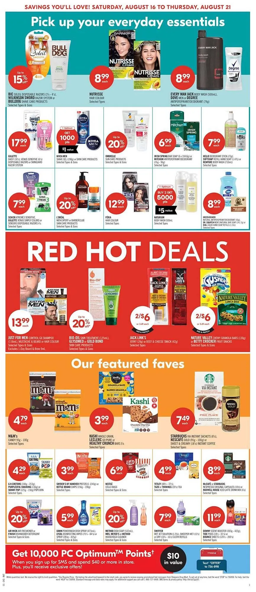 Shoppers Drug Mart flyer from August 14 to August 21 2025 - flyer page 9