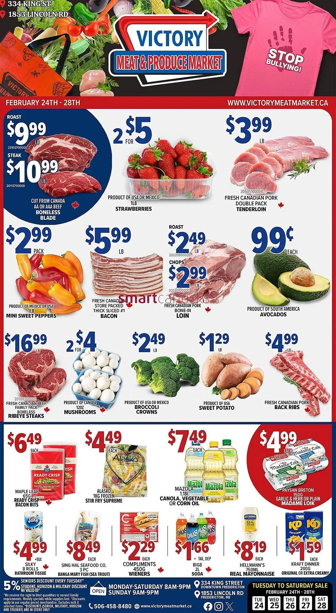 Victory Meat Market flyer from February 24 to February 28 2026 - flyer page 1