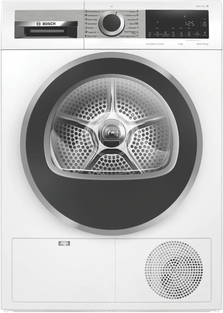Bosch 9kg Heat Pump Dryer