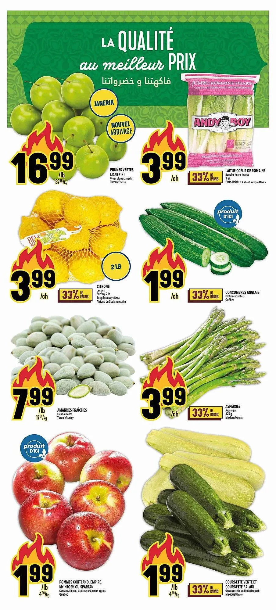 Marché Adonis flyer from April 16 to April 30 2025 - flyer page 3