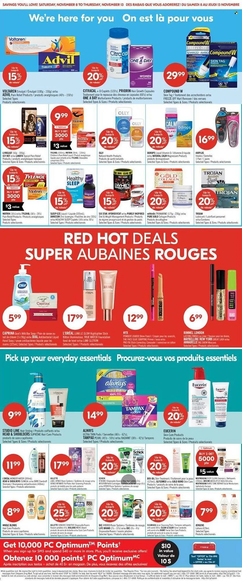 Shoppers Drug Mart flyer from November 8 to November 13 2025 - flyer page 9