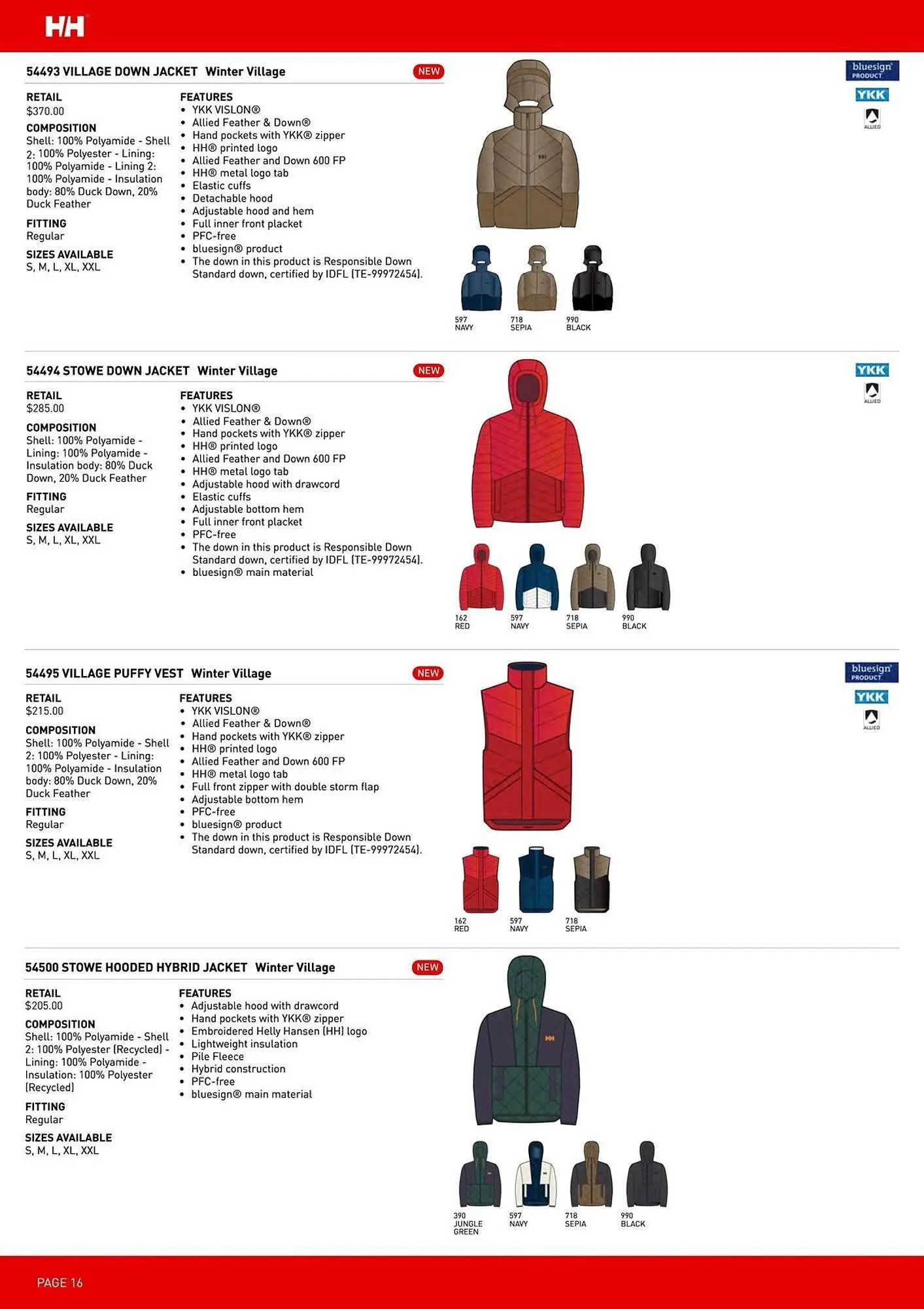 Helly Hansen flyer from September 11 to February 28 2026 - flyer page 16