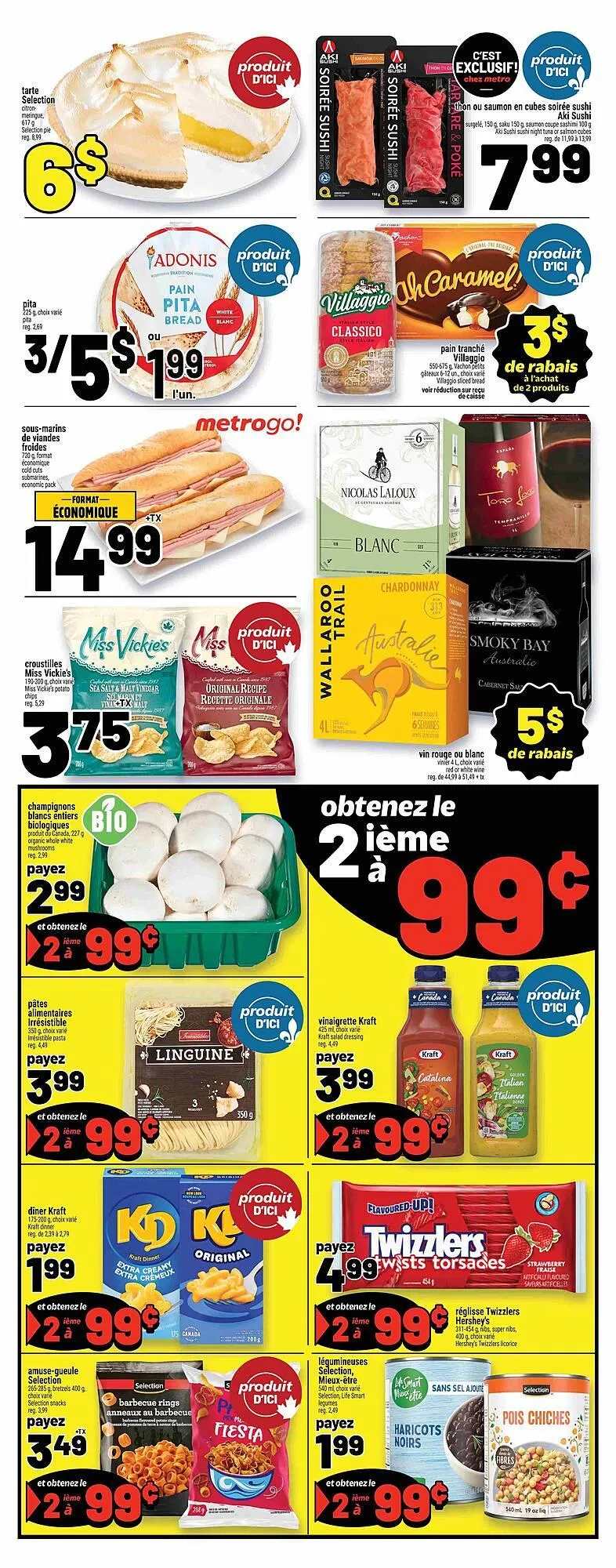 Metro flyer from July 31 to August 7 2025 - flyer page 3