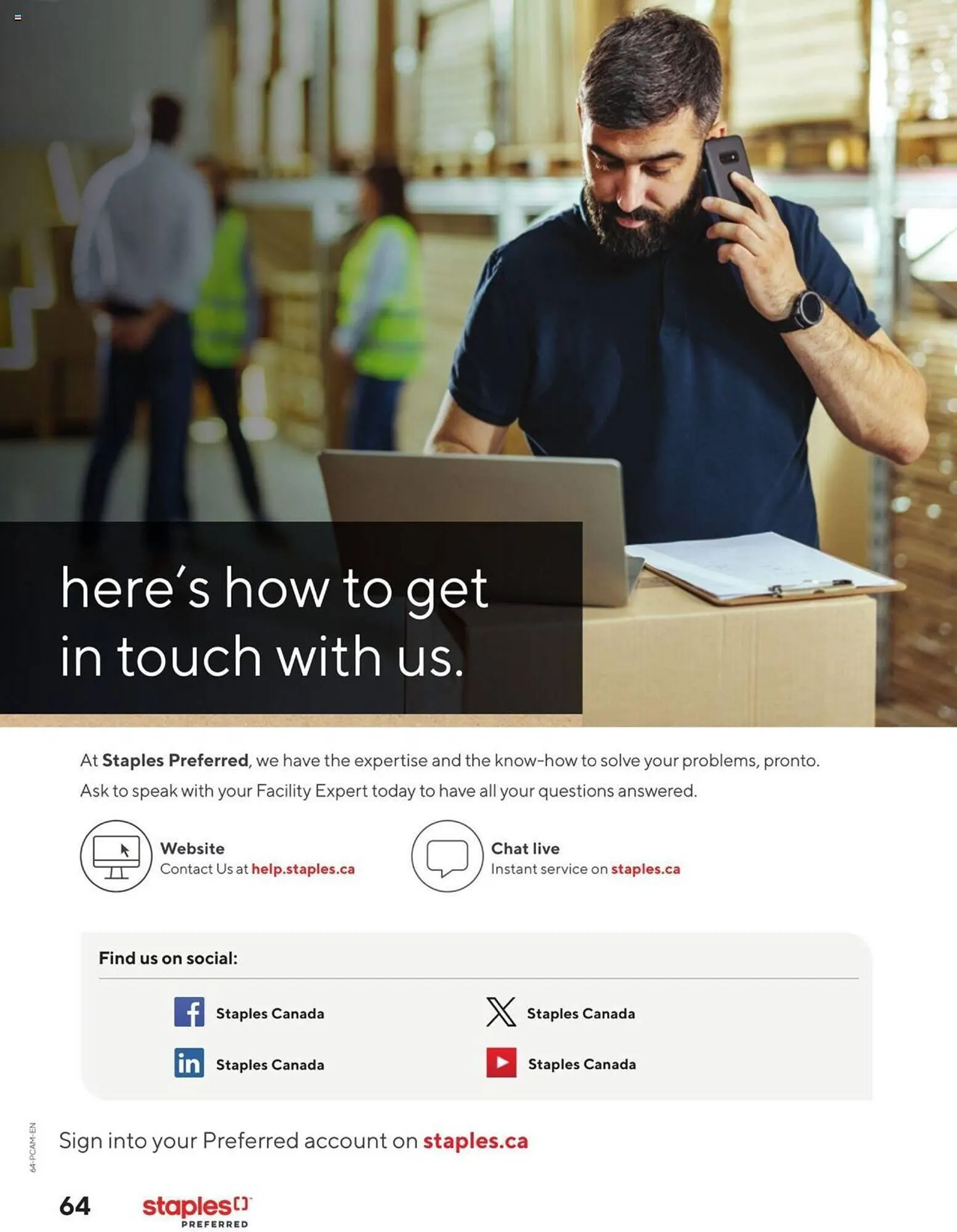 Staples flyer from September 4 to September 4 2025 - flyer page 66