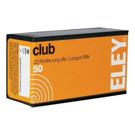 Eley .22 LR Club Rifle Ammunition