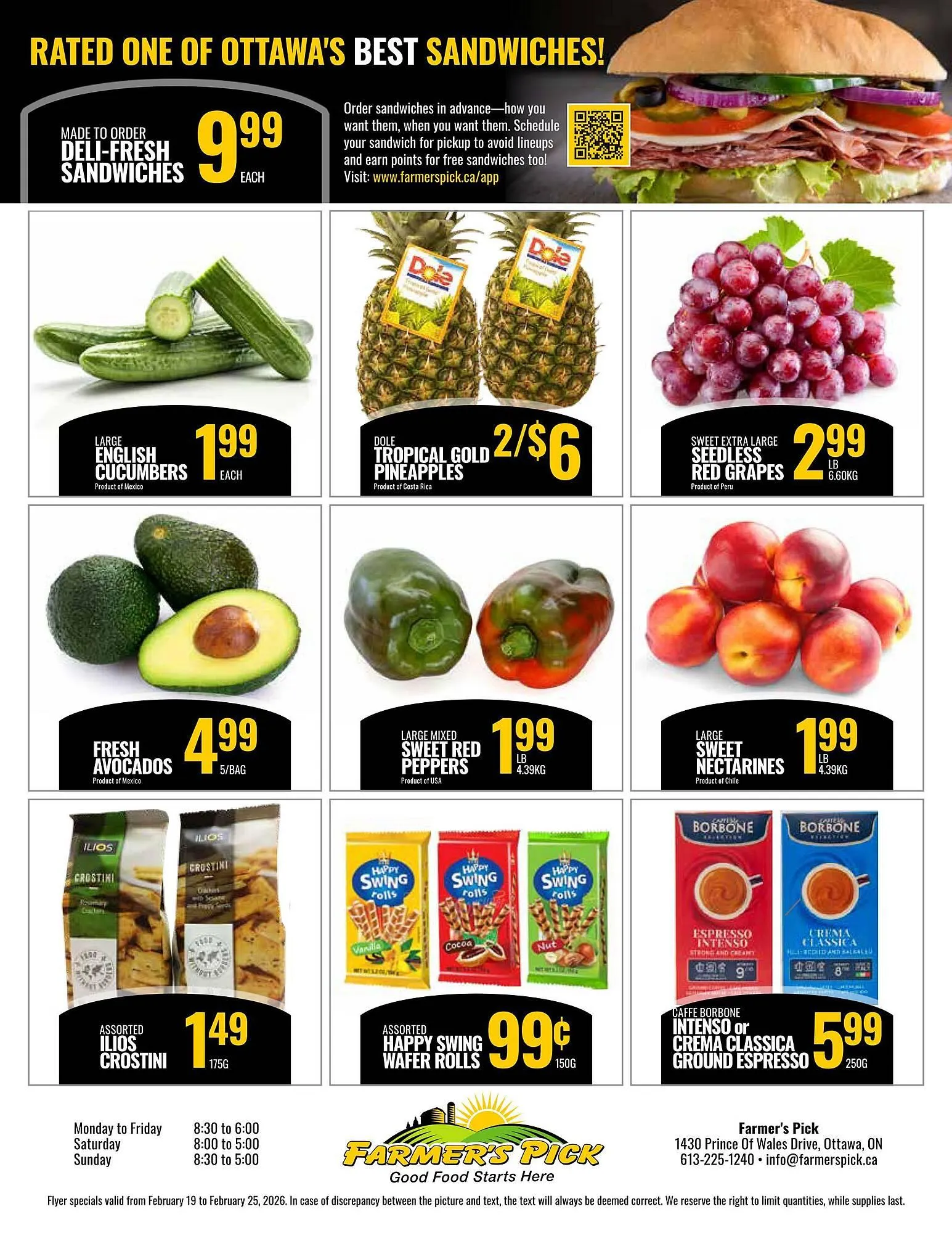 Farmer's Pick flyer from February 19 to February 25 2026 - flyer page 2
