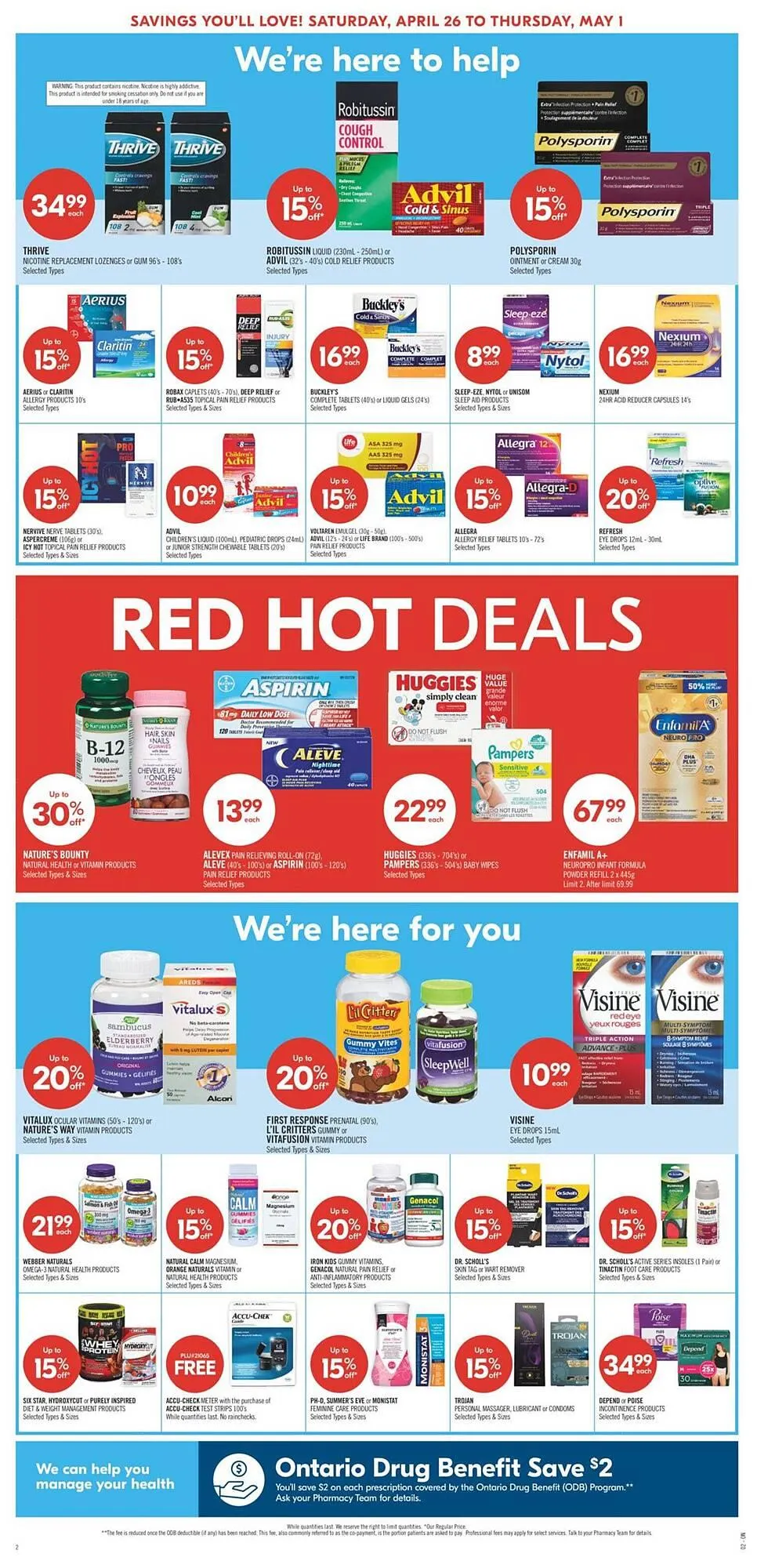 Shoppers Drug Mart flyer from April 29 to April 30 2025 - flyer page 5